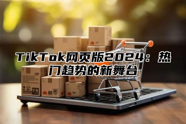 TikTok网页版2024：热门趋势的新舞台