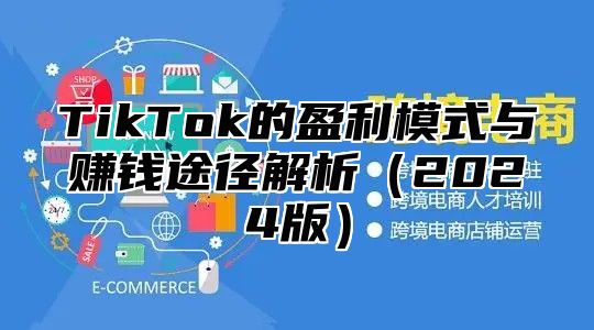 TikTok的盈利模式与赚钱途径解析（2024版）