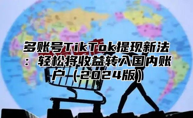 多账号TikTok提现新法：轻松将收益转入国内账户（2024版）