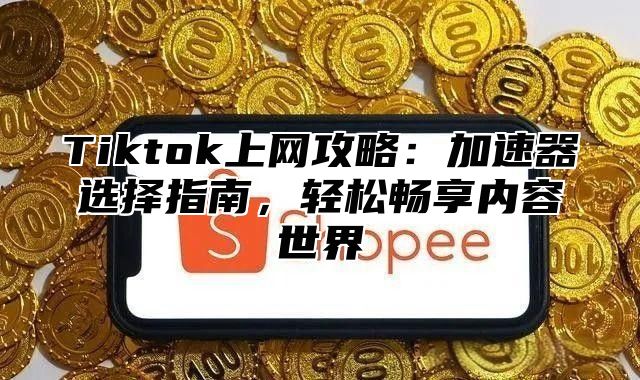 Tiktok上网攻略：加速器选择指南，轻松畅享内容世界