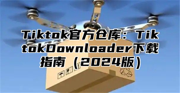 Tiktok官方仓库：TiktokDownloader下载指南（2024版）