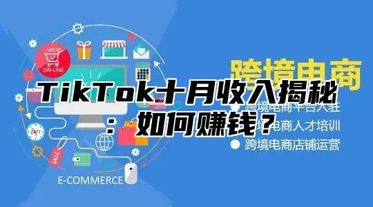 TikTok十月收入揭秘：如何赚钱？