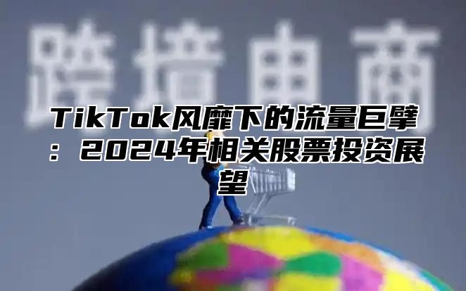 TikTok风靡下的流量巨擘：2024年相关股票投资展望