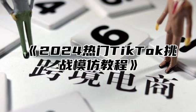 《2024热门TikTok挑战模仿教程》