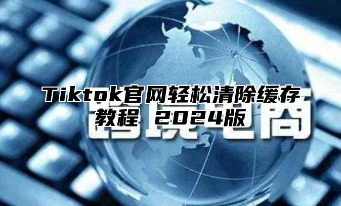 Tiktok官网轻松清除缓存教程 2024版