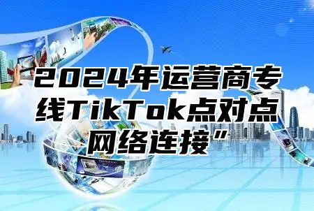 2024年运营商专线TikTok点对点网络连接”