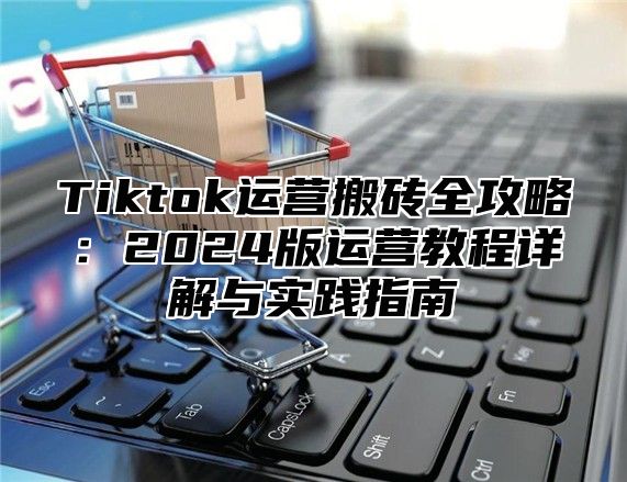 Tiktok运营搬砖全攻略：2024版运营教程详解与实践指南