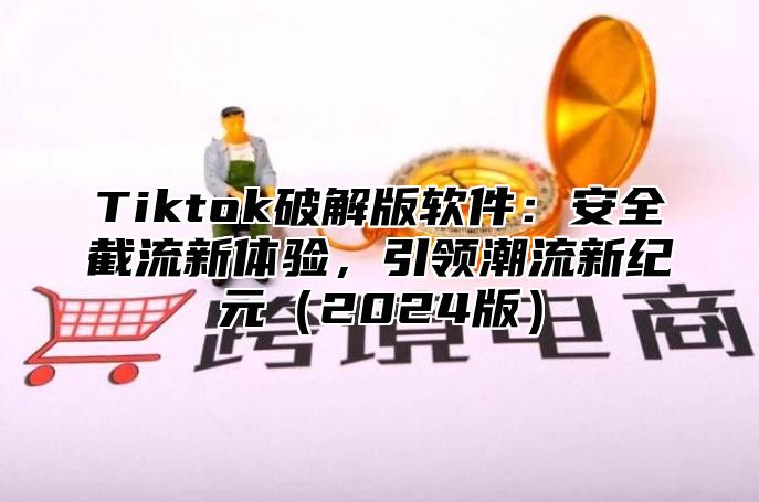 Tiktok破解版软件：安全截流新体验，引领潮流新纪元（2024版）