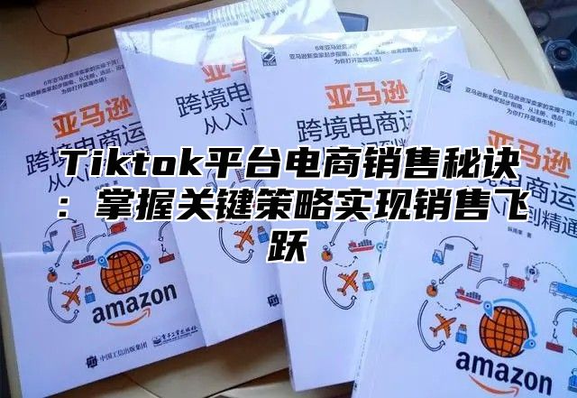 Tiktok平台电商销售秘诀：掌握关键策略实现销售飞跃