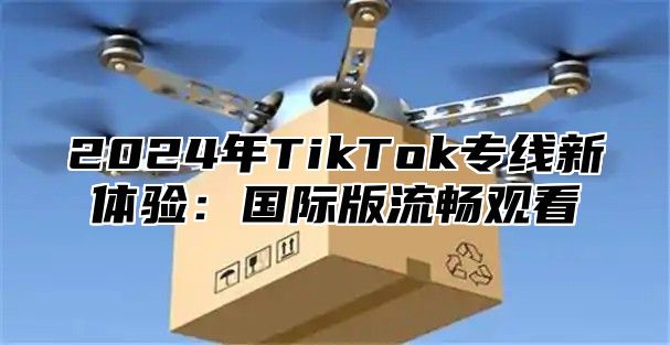 2024年TikTok专线新体验：国际版流畅观看