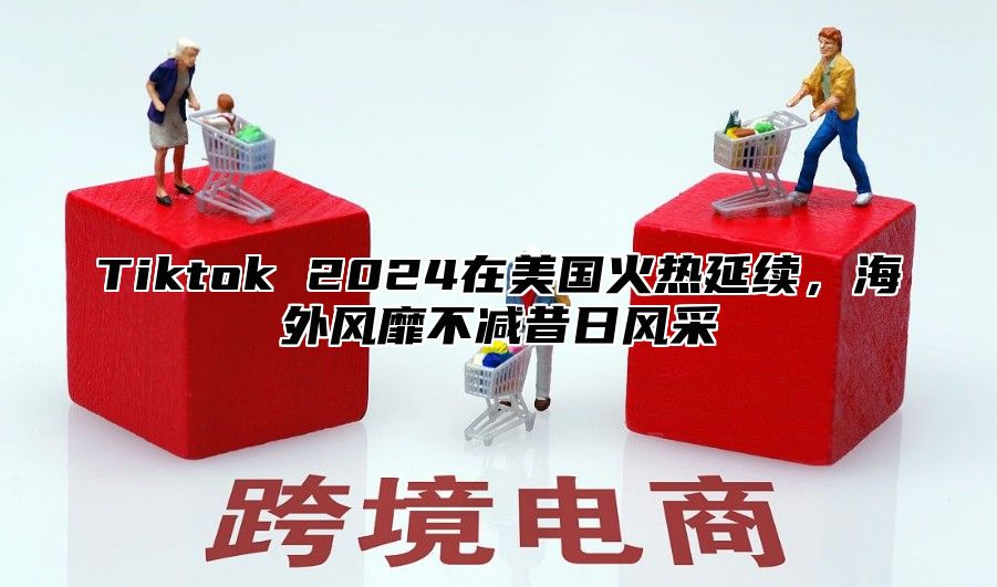 Tiktok 2024在美国火热延续，海外风靡不减昔日风采