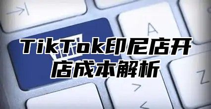 TikTok印尼店开店成本解析