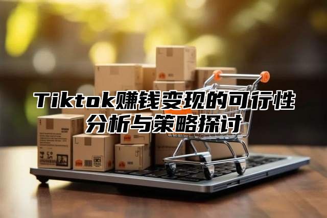 Tiktok赚钱变现的可行性分析与策略探讨