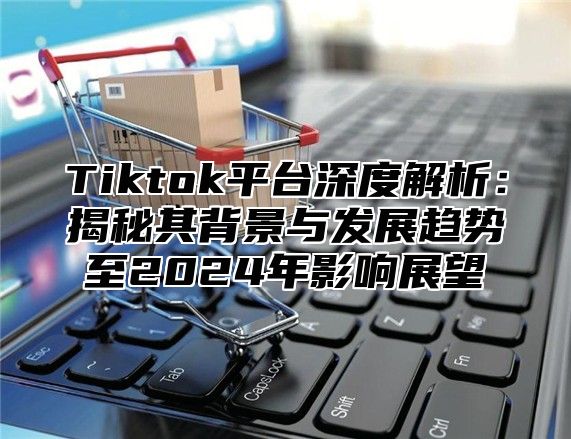 Tiktok平台深度解析：揭秘其背景与发展趋势至2024年影响展望