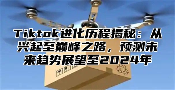 Tiktok进化历程揭秘：从兴起至巅峰之路，预测未来趋势展望至2024年