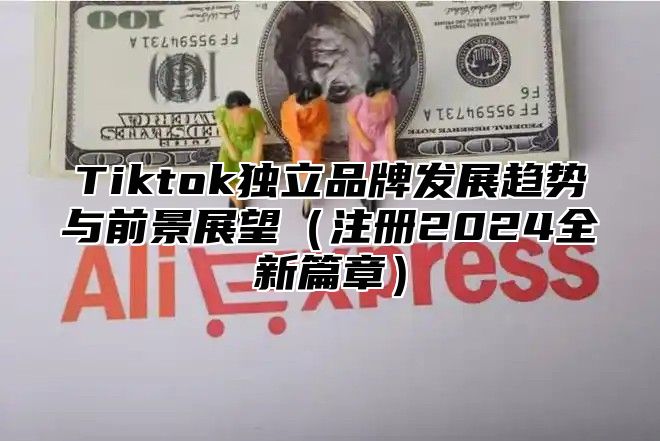 Tiktok独立品牌发展趋势与前景展望（注册2024全新篇章）