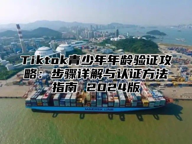 Tiktok青少年年龄验证攻略：步骤详解与认证方法指南 2024版