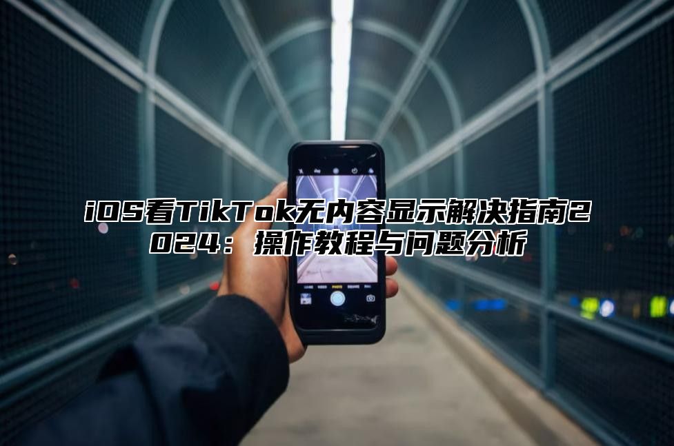 iOS看TikTok无内容显示解决指南2024：操作教程与问题分析