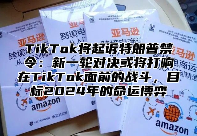 TikTok将起诉特朗普禁令：新一轮对决或将打响在TikTok面前的战斗，目标2024年的命运博弈