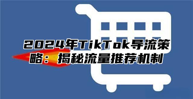 2024年TikTok导流策略：揭秘流量推荐机制