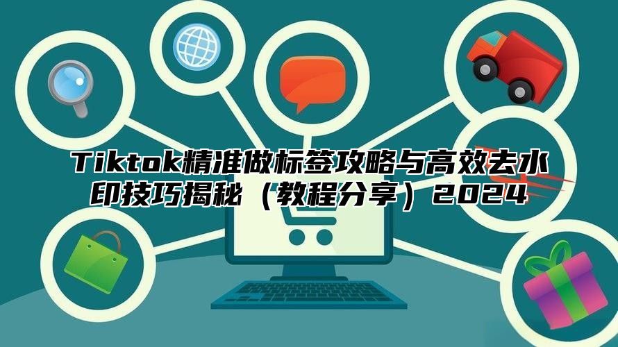 Tiktok精准做标签攻略与高效去水印技巧揭秘（教程分享）2024